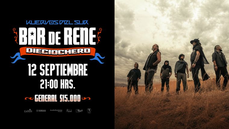 Kuervos del Sur en Bar de Rene: Sábado 12/09