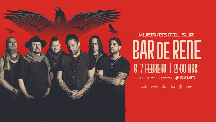 Kuervos del Sur en Bar de Rene: Sábado 07/02